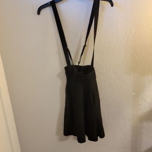 Skirt with suspenders
